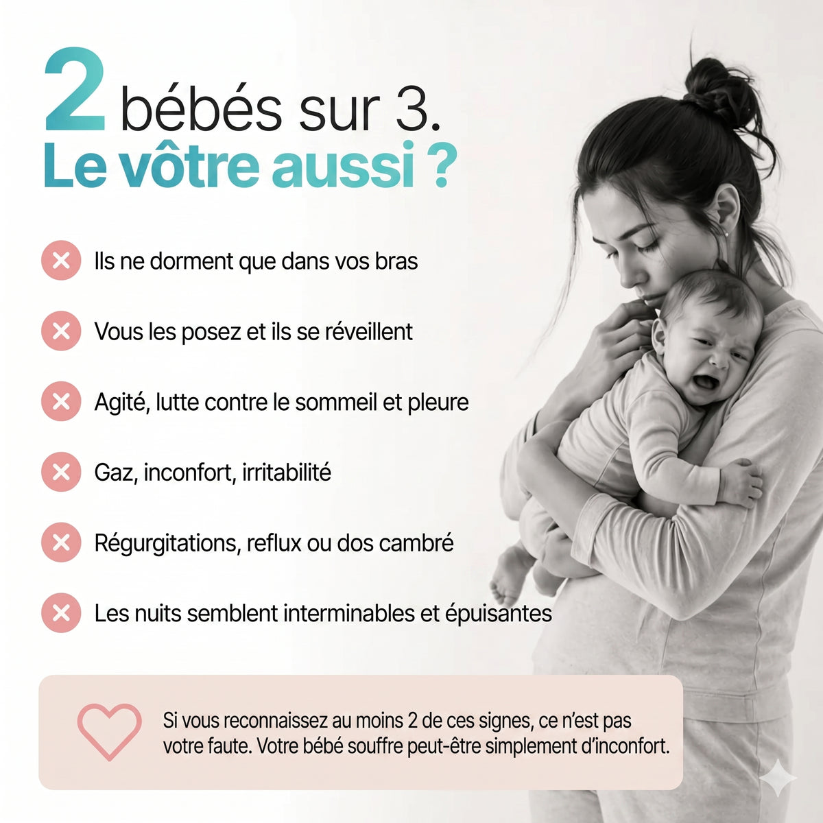 Cocon Doux™ - Reflux, coliques et Meilleur Sommeil