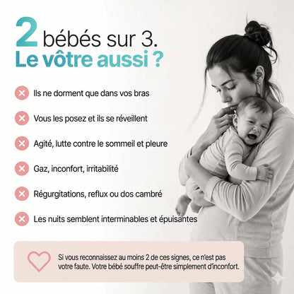 Cocon Doux™ - Reflux, coliques et Meilleur Sommeil